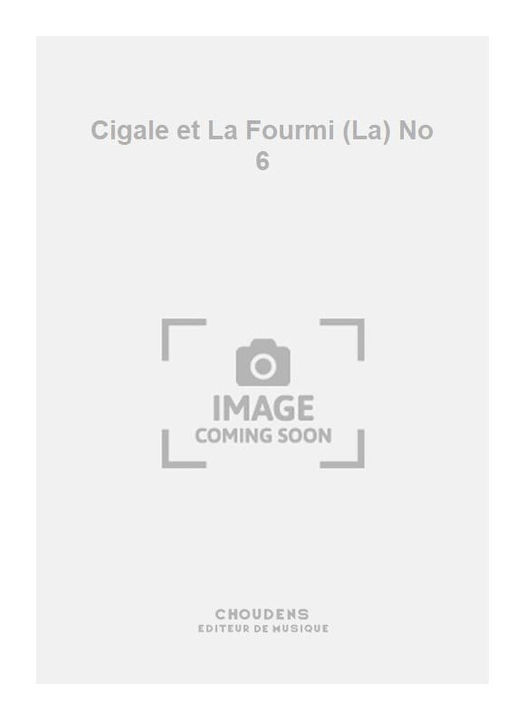 Cigale et La Fourmi (La) No 6